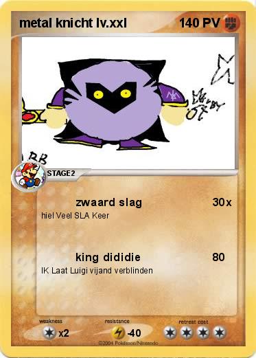 Pokemon metal knicht lv.xxl