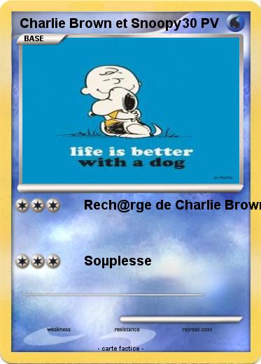 Pokemon Charlie Brown et Snoopy