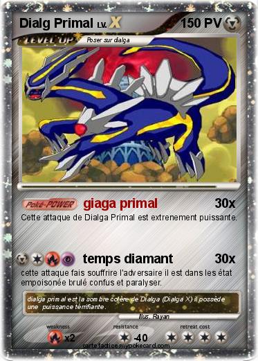Pokemon Dialg Primal