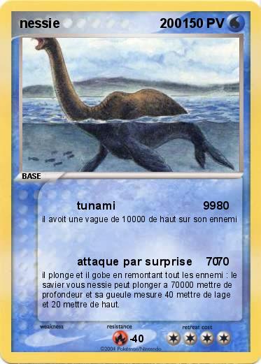Pokemon nessie                            200