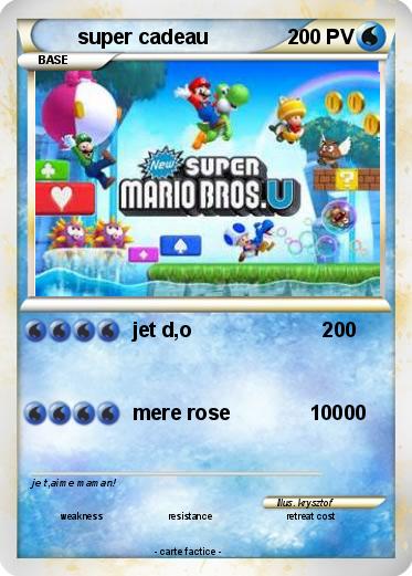 Pokemon super cadeau