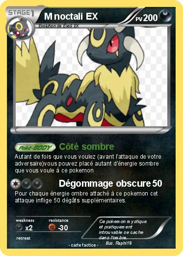 Pokemon M noctali EX