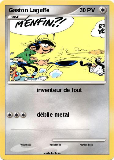 Pokemon Gaston Lagaffe