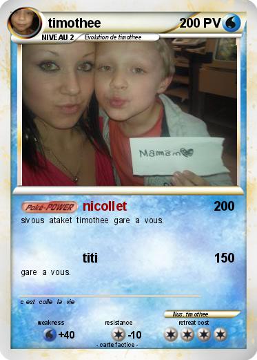 Pokemon timothee