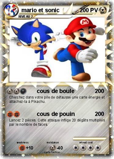 Pokemon mario et sonic