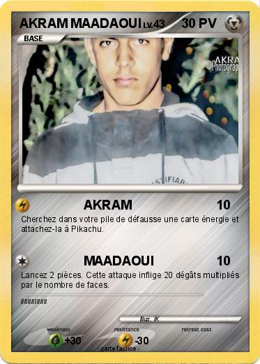 Pokemon AKRAM MAADAOUI