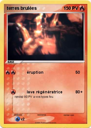Pokemon terres brulées