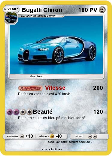 Pokemon Bugatti Chiron