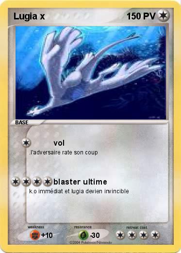 Pokemon Lugia x