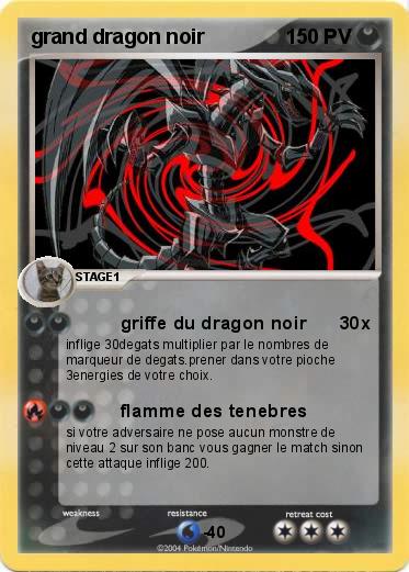 Pokemon grand dragon noir