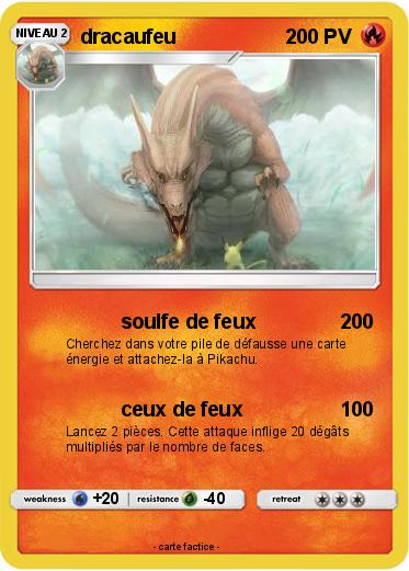 Pokemon dracaufeu