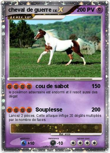 Pokemon cheval de guerre