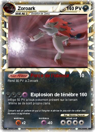 Pokemon Zoroark