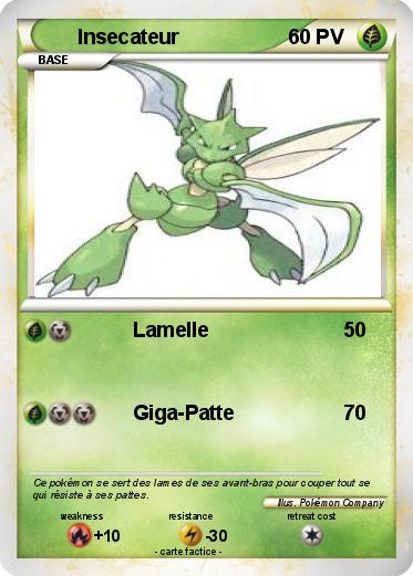 Pokemon Insecateur