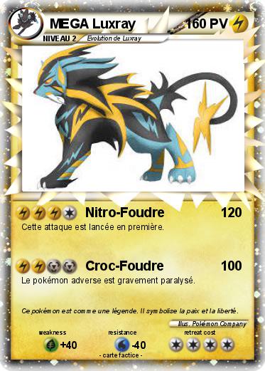 Pokemon MEGA Luxray