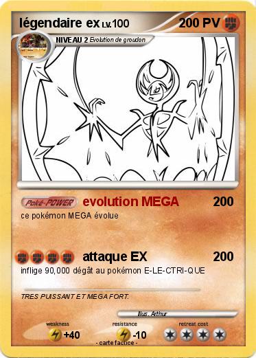 Pokemon légendaire ex