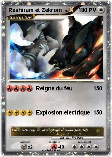 Pokemon Reshiram et Zekrom