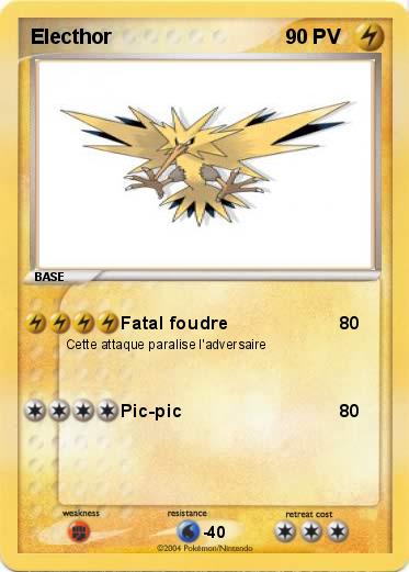 Pokemon Electhor