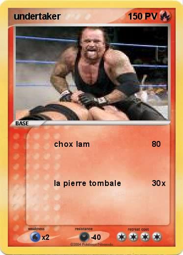 Pokemon undertaker