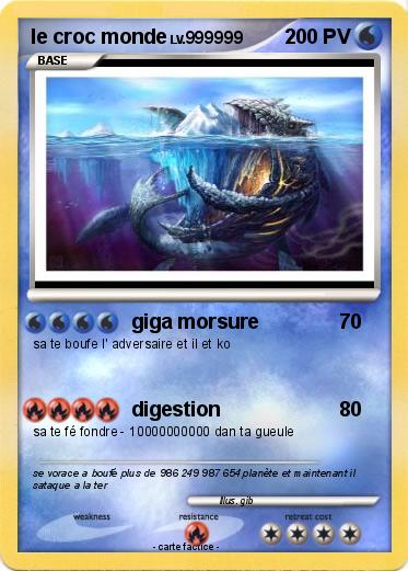 Pokemon le croc monde