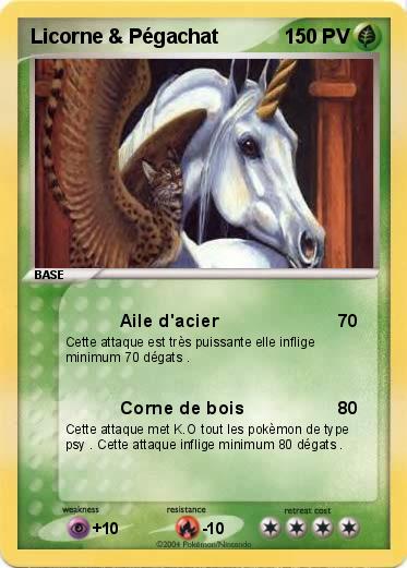Pokemon Licorne & Pégachat