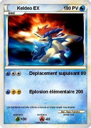 Pokemon Keldeo EX