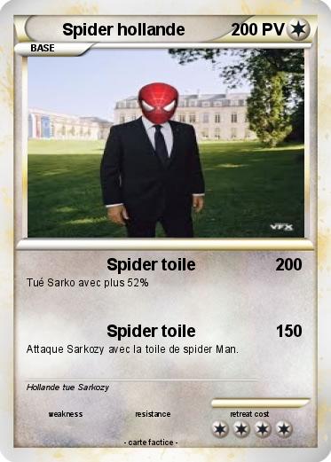 Pokemon Spider hollande