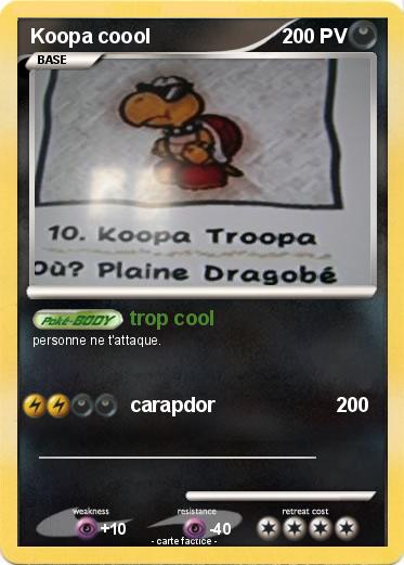 Pokemon Koopa coool
