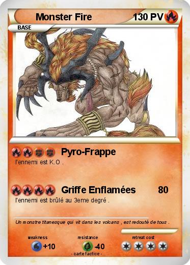 Pokemon Monster Fire