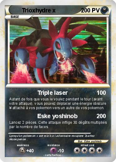 Pokemon Trioxhydre x
