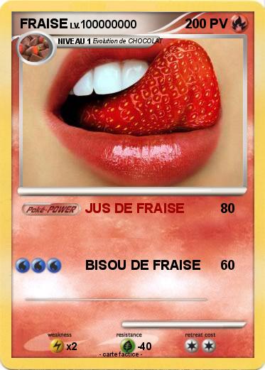 Pokemon FRAISE