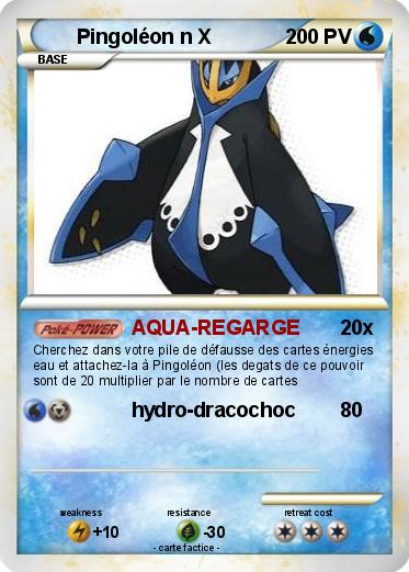 Pokemon Pingoléon n X