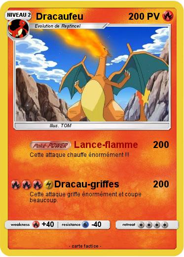Pokemon Dracaufeu