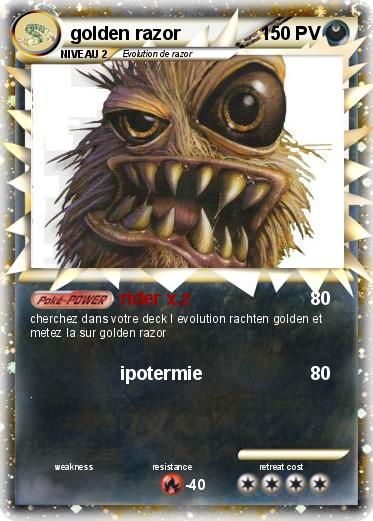 Pokemon golden razor