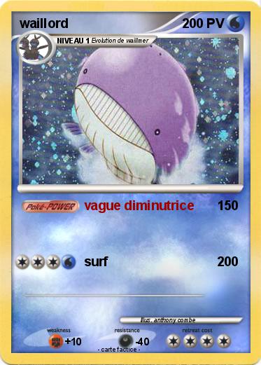 Pokemon waillord