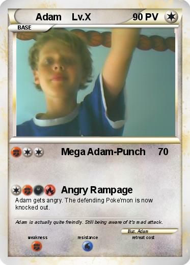 Pokemon Adam    Lv.X