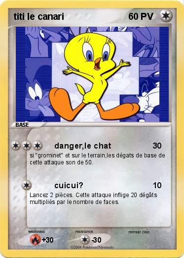 Pokemon titi le canari