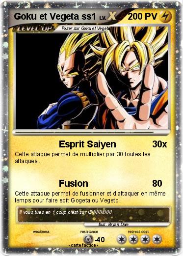 Pokemon Goku et Vegeta ss1