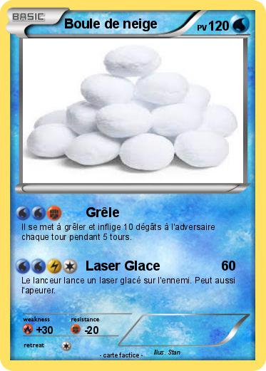 Pokemon Boule de neige
