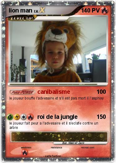Pokemon lion man