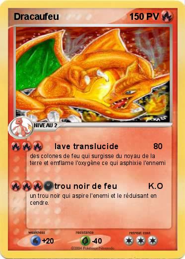 Pokemon Dracaufeu  
