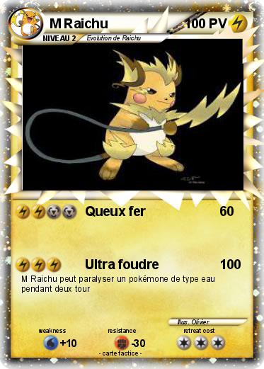 Pokemon M Raichu