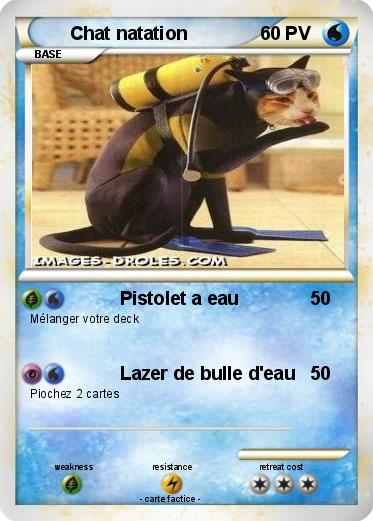 Pokemon Chat natation