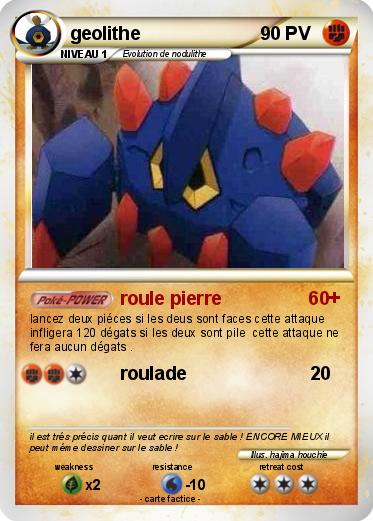 Pokemon geolithe