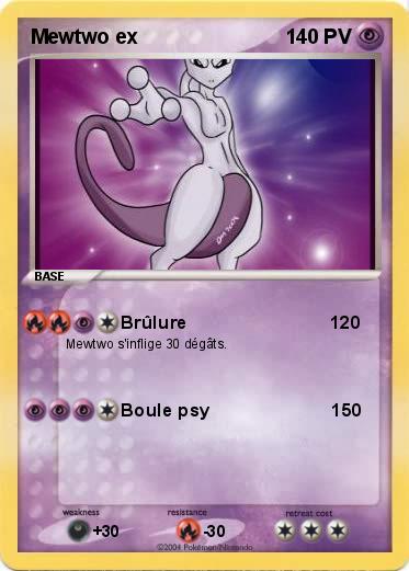 Pokemon Mewtwo ex