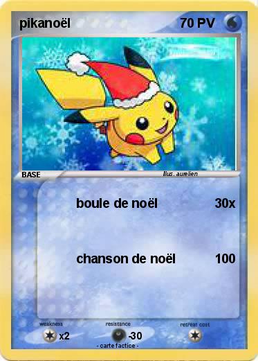 Pokemon pikanoël