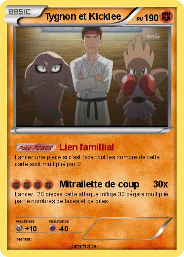 Pokemon Tygnon et Kicklee