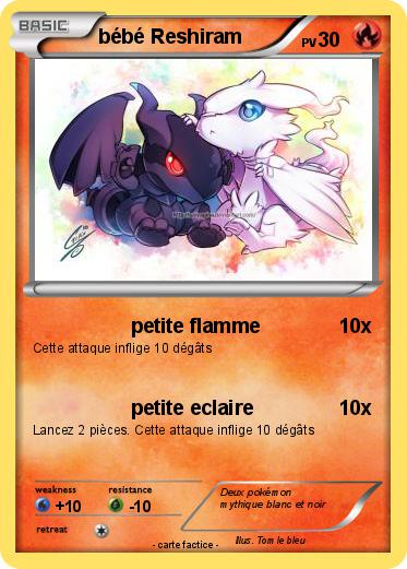 Pokemon bébé Reshiram