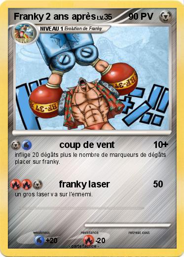 Pokemon Franky 2 ans après