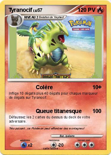 Pokemon Tyranocif